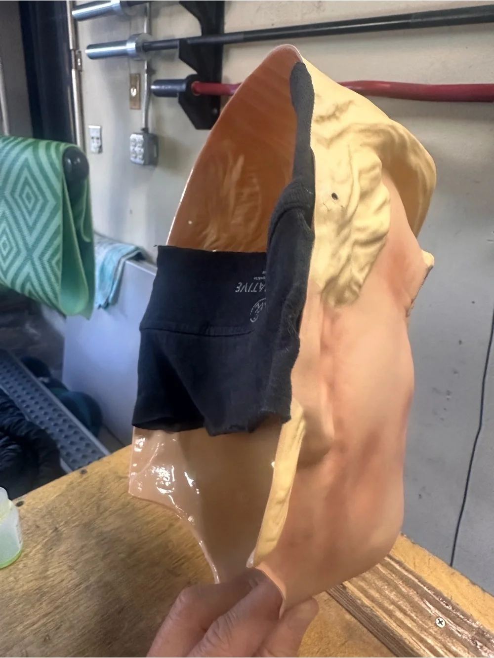 One size fits all Trump mask.